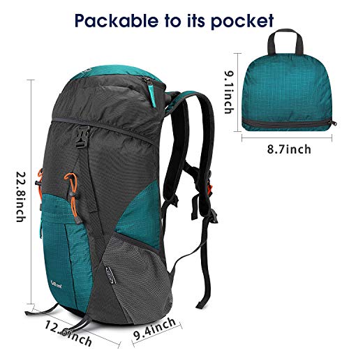 G4Free 35L/40L Rucksack Foldable Hiking Backpack Ultra Lightweight 
