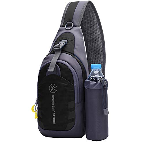 Multi Pockets Sling Bag Einzel Schulter Pack Crossbody Rucksack Handtasche 