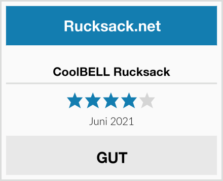  CoolBELL Rucksack Test