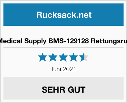  Basic Medical Supply BMS-129128 Rettungsrucksack Test
