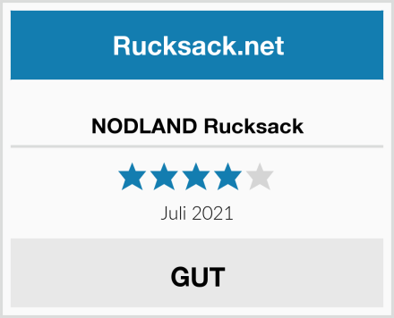  NODLAND Rucksack Test