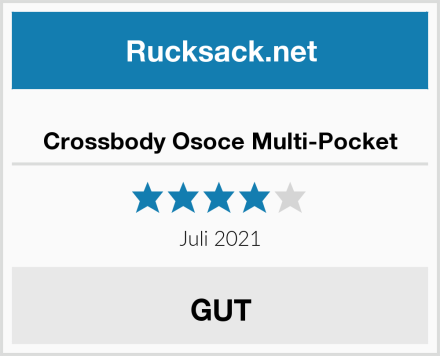  Crossbody Osoce Multi-Pocket Test