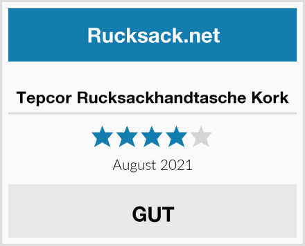  Tepcor Rucksackhandtasche Kork Test