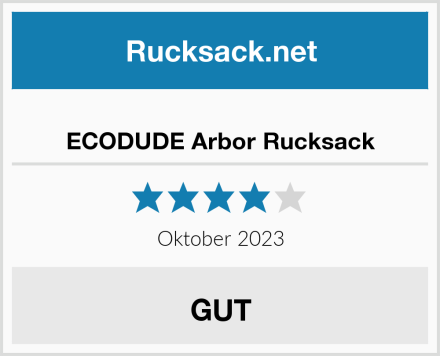  ECODUDE Arbor Rucksack Test