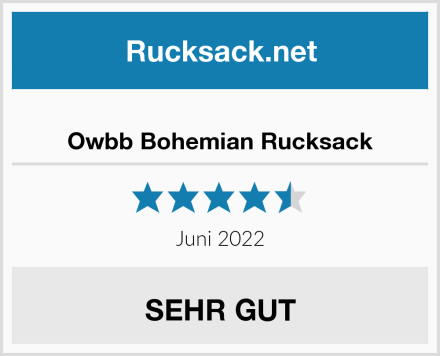  Owbb Bohemian Rucksack Test