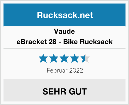 Vaude eBracket 28 - Bike Rucksack Test