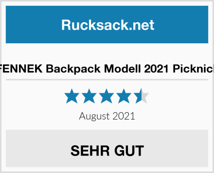  FENNEK Backpack Modell 2021 Picknick Test