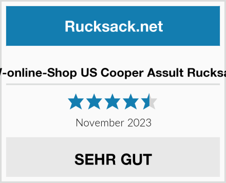  BW-online-Shop US Cooper Assult Rucksack Test