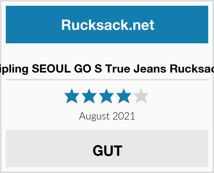  Kipling SEOUL GO S True Jeans Rucksack Test