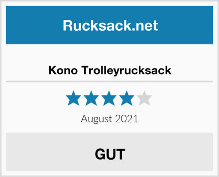  Kono Trolleyrucksack Test
