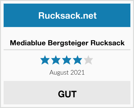  Mediablue Bergsteiger Rucksack Test