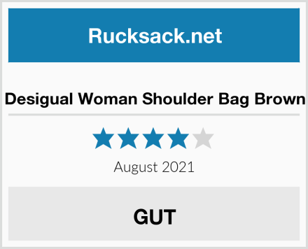  Desigual Woman Shoulder Bag Brown Test