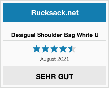  Desigual Shoulder Bag White U Test