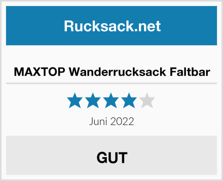  MAXTOP Wanderrucksack Faltbar Test