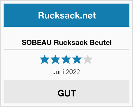  SOBEAU Rucksack Beutel Test