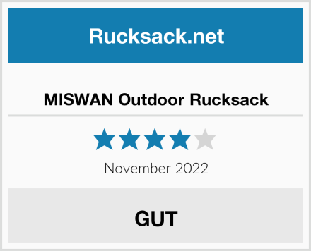  MISWAN Outdoor Rucksack Test
