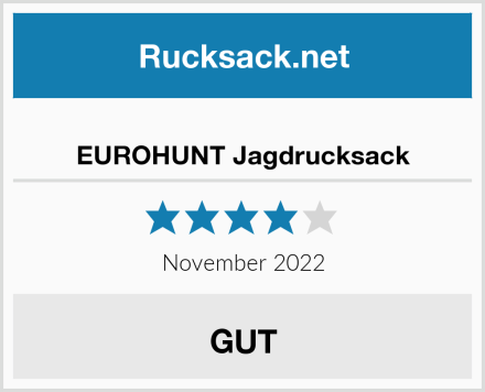  EUROHUNT Jagdrucksack Test