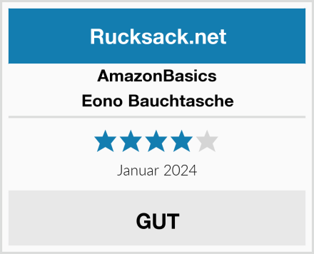 AmazonBasics Eono Bauchtasche Test