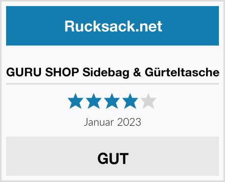  GURU SHOP Sidebag & Gürteltasche Test