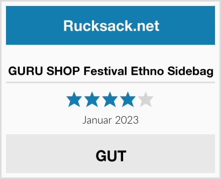  GURU SHOP Festival Ethno Sidebag Test