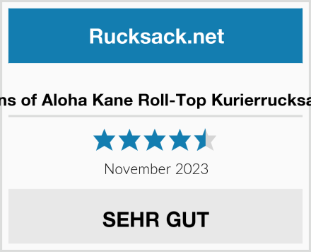  Sons of Aloha Kane Roll-Top Kurierrucksack Test
