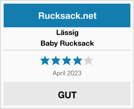 Lässig Baby Rucksack Test