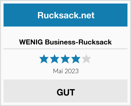 WENIG Business-Rucksack Test