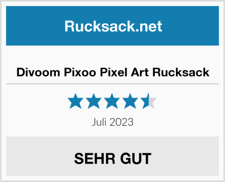  Divoom Pixoo Pixel Art Rucksack Test