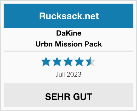 DaKine Urbn Mission Pack Test