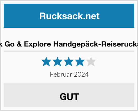  Pack Go & Explore Handgepäck-Reiserucksack Test
