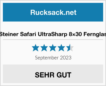 Steiner Safari UltraSharp 8×30 Fernglas Test