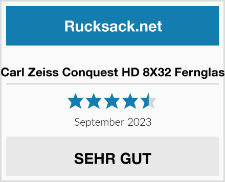  Carl Zeiss Conquest HD 8X32 Fernglas Test