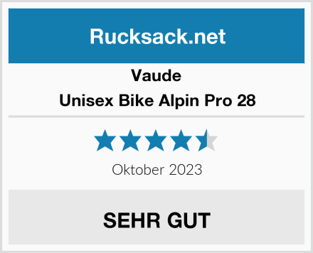 Vaude Unisex Bike Alpin Pro 28 Test