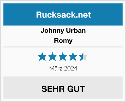 Johnny Urban Romy Test
