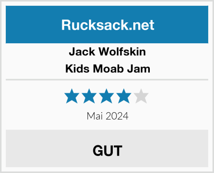 Jack Wolfskin Kids Moab Jam Test