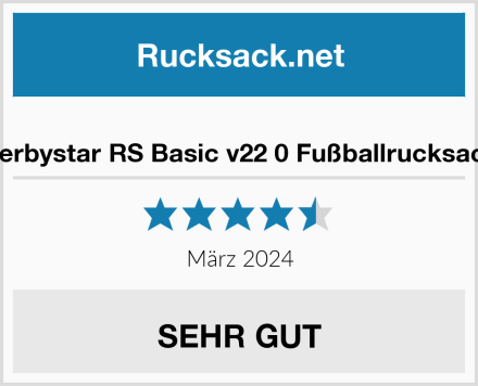  Derbystar RS Basic v22 0 Fußballrucksack Test