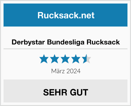  Derbystar Bundesliga Rucksack Test