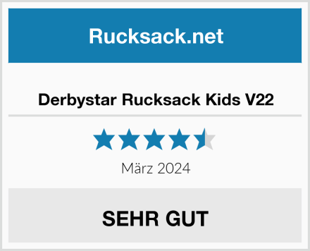  Derbystar Rucksack Kids V22 Test