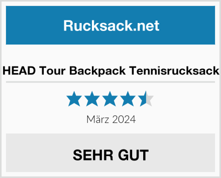  HEAD Tour Backpack Tennisrucksack Test