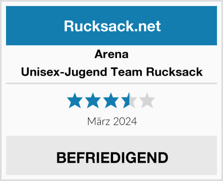 Arena Unisex-Jugend Team Rucksack Test