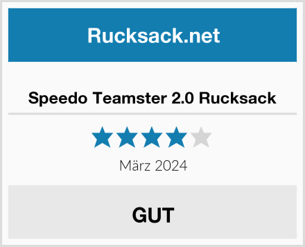  Speedo Teamster 2.0 Rucksack Test