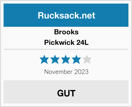 Brooks Pickwick 24L  Test