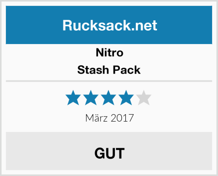 Nitro Stash Pack Test