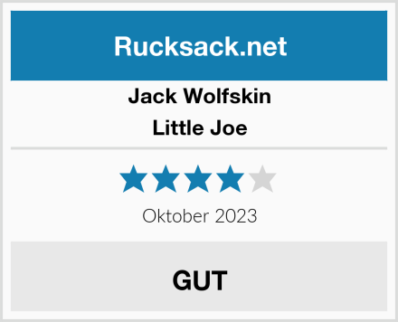 Jack Wolfskin Little Joe Test