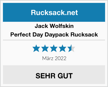 Jack Wolfskin Perfect Day Daypack Rucksack Test