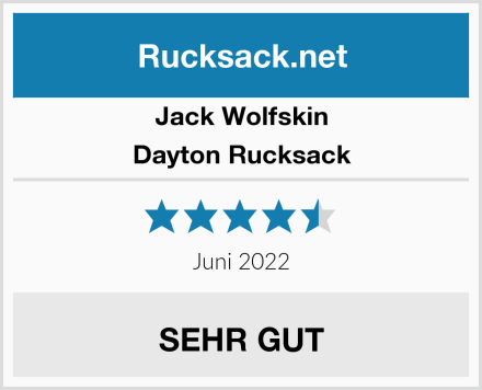 Jack Wolfskin Dayton Rucksack Test