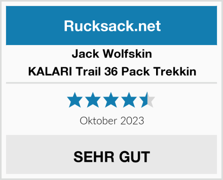 Jack Wolfskin KALARI Trail 36 Pack Trekkin Test