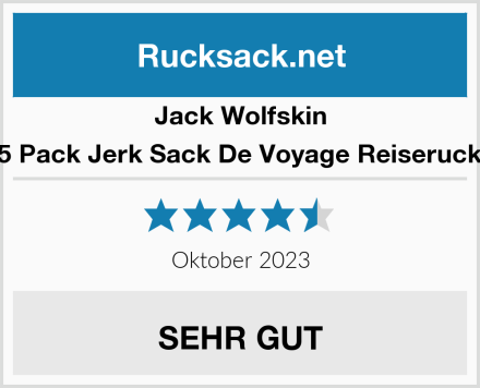 Jack Wolfskin Trt 65 Pack Jerk Sack De Voyage Reiserucksack Test