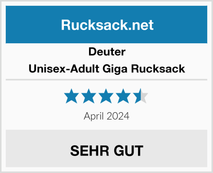 Deuter Unisex-Adult Giga Rucksack Test