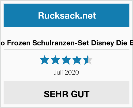  Familando Frozen Schulranzen-Set Disney Die Eiskönigin Test